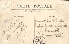 CPA Mezieres Vue prise derriere la Prefecture 