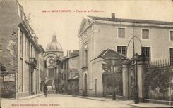 CPA Montbrison Place de la Prefecture 
