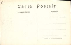 CPA Militaria La Grande Guerre 1914 15 Mailly le Camp (Aube) Maisons bombardees et incendiees sur la