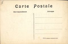 CPA Militaria Guerre de 1914 Dans la foret de Villes Cotteret Convoi automobile allemand incendie 