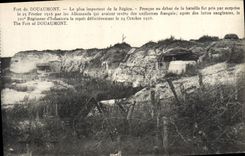 CPA Militaria Fort de Douaumont Le plus important de la region 