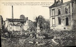 CPA Militaria La Grande Guerre 1914 Sermaize les Bains Bataille de la Marne (6au 11 septembre 1914) 