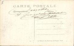 CPA Militaria La Grande Guerre 1914 15 Ruines du chateau et du village de Vermelles 