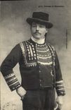 CPA Folklore Costume de Bannalec 
