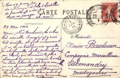 CPA Folklore Costume de Bannalec 