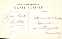 CPA Folklore La Bretagne vous salue 