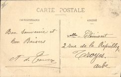 CPA Folklore Les Jeunes Bretons vous saluent 