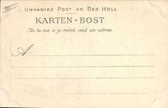 CPA Folklore Seerie des industries bretonnes Le cidre de Fouesnant Pommiers en fleurs 