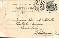 CPA Folklore Un gars de Gourin (Etude des Costumes du Morbihan) 