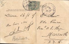 CPA Folklore Scaer Le Jambadac de la Gavotte Bretonne 