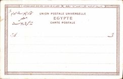 CPA Egypt Egypte Thebes the Colosses of Memnon 