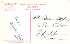 CPA Egypt Egypte Les Pyramides pendant l'inondation du Nil 