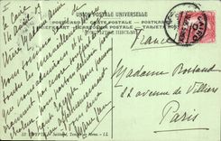 CPA Egypt Egypte Egypt Sakkara Temple of Mena