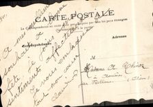 CPA Fantaisie (dessin a la main ) Fleurs   