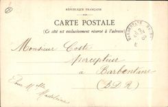 CPA Fantaisie (dessin a la main ) Fleurs