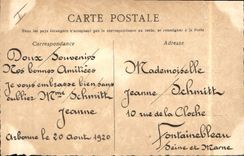 CPA Fantaisie (dessin a la main ) Bonne Fete 