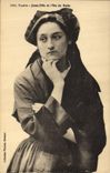 CPA Folklore  Pensive Jeune Fille de l'Ile de Sein 