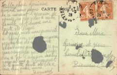 CPA Folklore  Costume de la Region Lorientaise Hennebont Languidic Plouay 