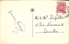 CPA Tournal Ruine des Remparts 