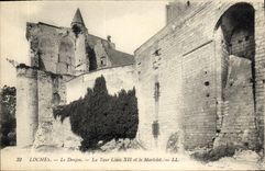 CPA Loches Le Donjon La Tour Louis XII et le Martelet 