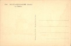 CPA Sille le Guillaume (Sarthe) Le Chateau 