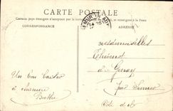 CPA Environs de Vichy Tours d'entree du Chateau de Busset