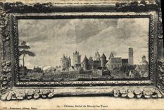 CPA Chateau feodal de Blandy les Tours 