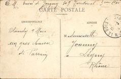 CPA Chateau feodal de Blandy les Tours