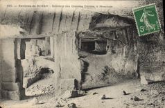 CPA Environs de Royan Interieur des Grandes Grottes a Meschers 