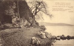 CPA Grotte Lamartine Le Lac du Bourget (Savoie) 