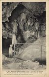 CPA Le Balme les Grottes (Isere) In terieur des Grottes Montee et visite de la nouvelle Galerie (dec
