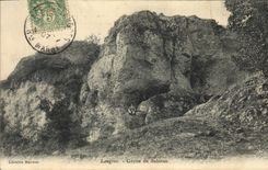 CPA Langres Grotte de Sabinus 