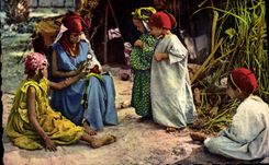 CPA Fantaisie Enfants Poupee  Scenes et Types d'Afrique du Nord La poupee arabe 