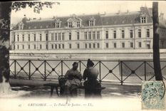CPA Grenoble Le Palais de Justice 