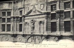 CPA Grenoble Palais de Justice Partie principale de la Facade 