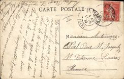 CPA Grenoble Le Palais de Justice (ancien chateau des Dauphins) et la Statue de Bayard 