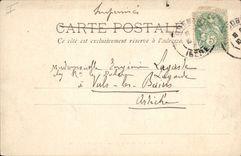 CPA Grenoble Le Palais de Justice et la Statue de Bayard 