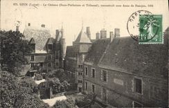 CPA Gien (Loiret) Le Chateau (Sous Prefecture et Tribunal) reconstruit sous Anne de Beaujeu 1494 