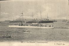 CPA Bateau de guerre Le Durandal Contre torpilleur 