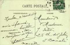 CPA Bateau de guerre Marine de Guerre Le Danton 