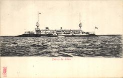 CPA Bateau de guerre Dupuy de Lome 
