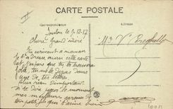 CPA Bateau de guerre Marine de Guerre Diderot Dreadnougth premier escadre 