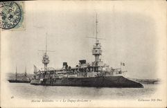 CPA Bateau de guerre Marine Militaire Le Dupuy de Lome 