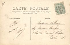 CPA Bateau de guerre Rochefort sur Mer Le Dupleix Croiseur Cuirasse se rendannt en rade