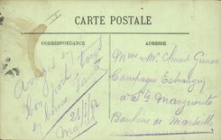 CPA Bateau de guerre Marine de Guerre Dreadnoughts Danton Cuirasse d'Escadre 