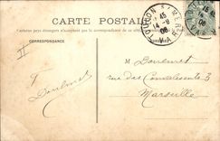 CPA Bateau de guerre Toulon Le Duchayla 