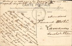 CPA Bateau de guerre Marine Militaire Francaise Le Desaix Croiseur Cuirasse de premier Classe 