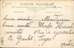 CPA Bateau de guerre Le Dupetit Thouars Croiseur de premier classe 