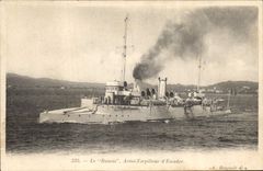 CPA Bateau de guerre Le Dunois Aviso Torpilleur d'Escadre 