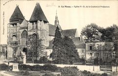 CPA Le Mans Eglise ND de la Couture et prefecture 